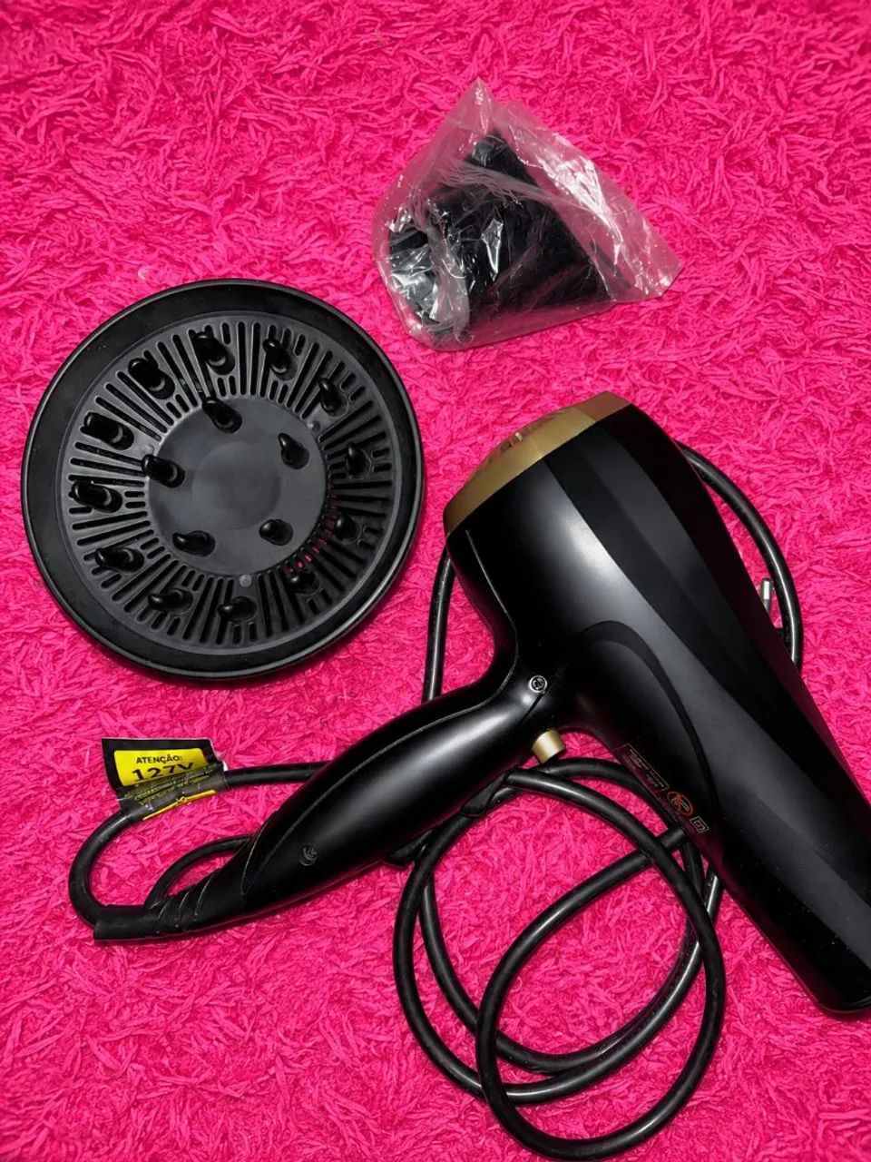 Secador de Cabelo com Difusor de Cachos  - Foto 2