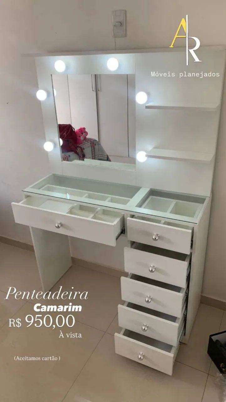 Penteadeira camarim , com preços acima de 600 - Foto 3