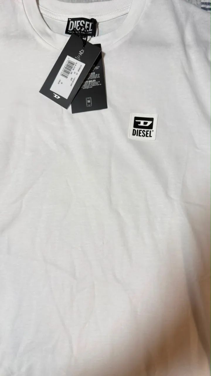 Camisa branca original Diesel - Foto 2