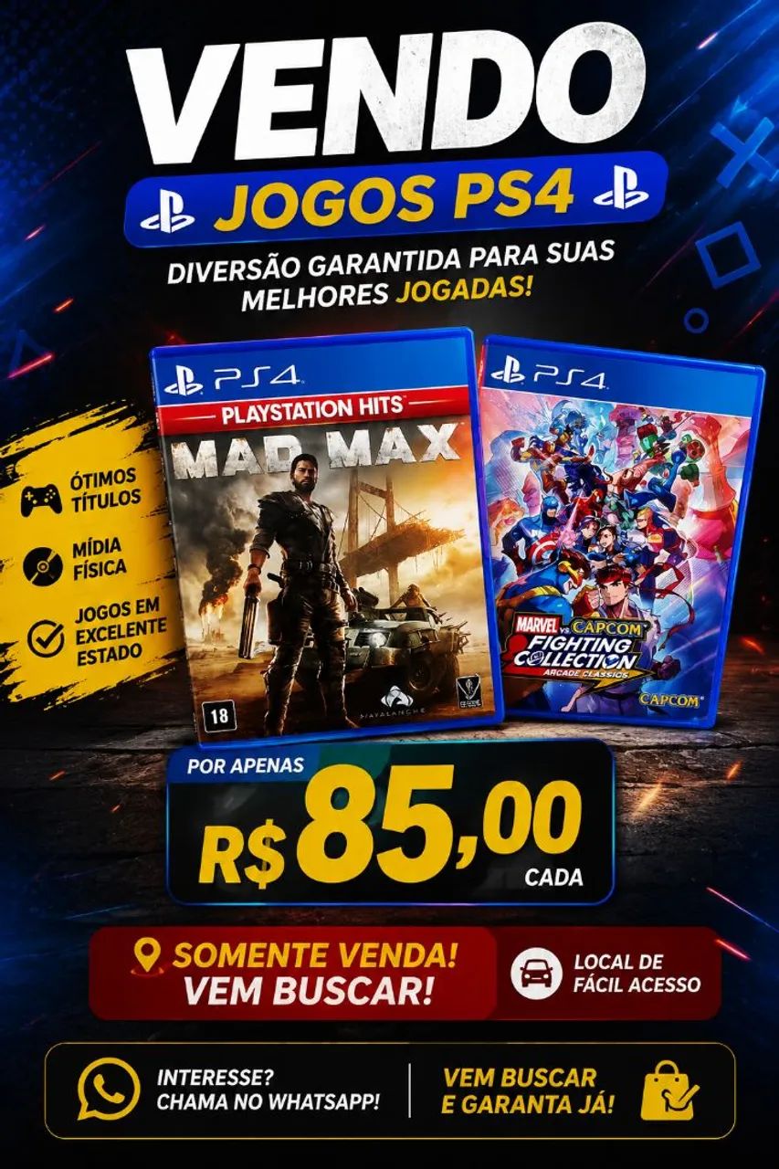 Jogos ps4