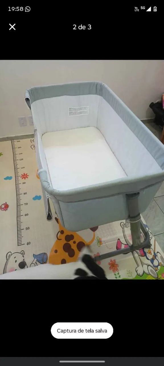 BERÇO PORTÁTIL (COSCO KIDS) - Foto 2