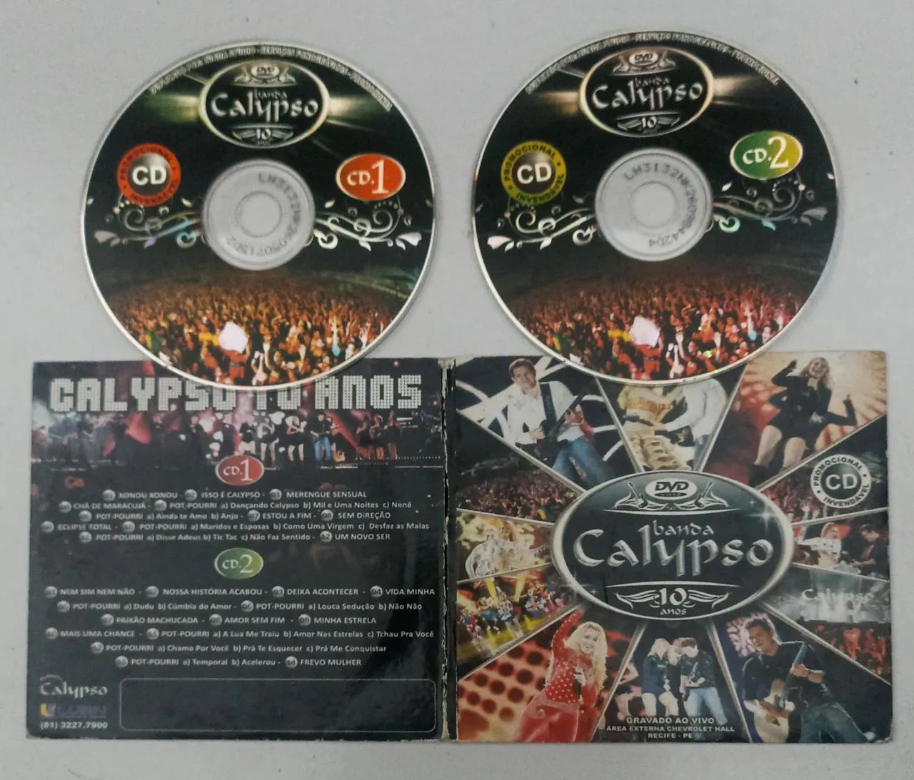DVD da Banda CALYPSO 10 anos - Foto 4