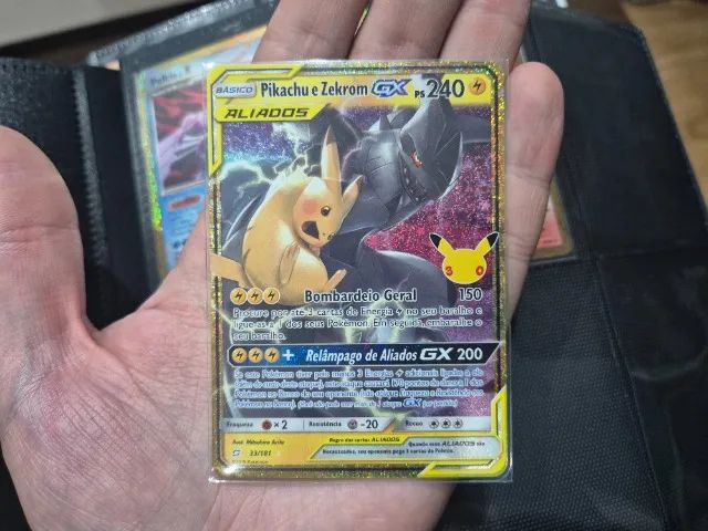 Pikachu e Zekrom-GX (033/30) 30 Anos