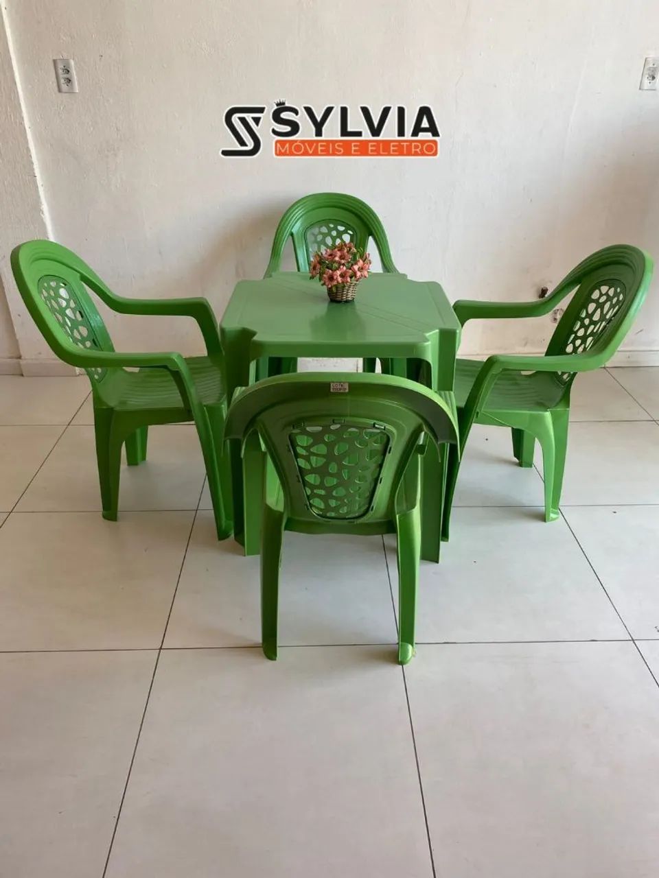 Conjunto de plástico com braço  - Foto 3