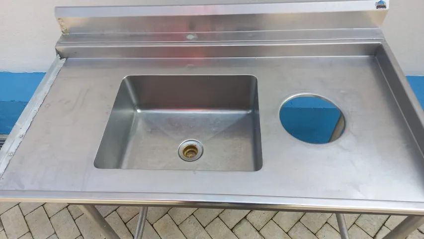 pia de inox para cozinha industrial - Foto 2
