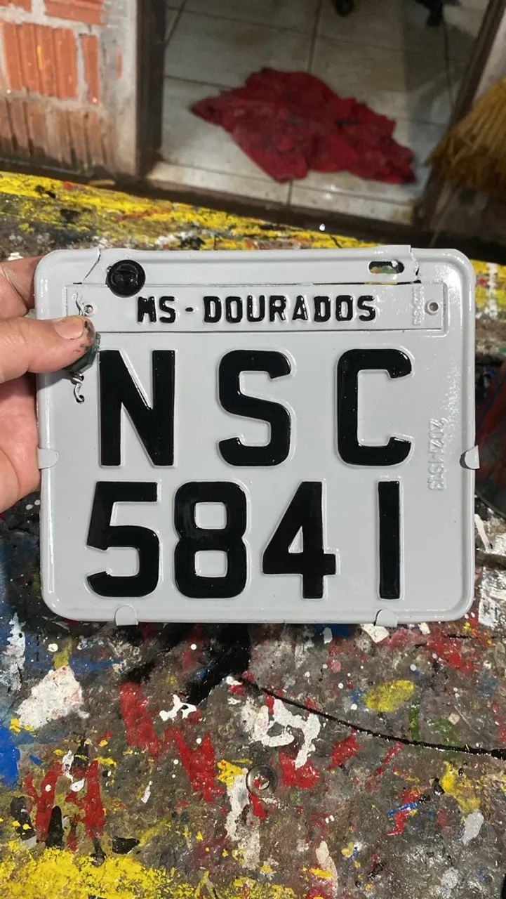 PINTA-SE placas de carro - Foto 4