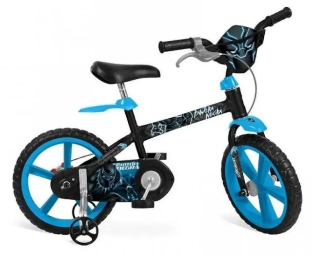 Bicicleta Infantil Pantera Negra Aro 14