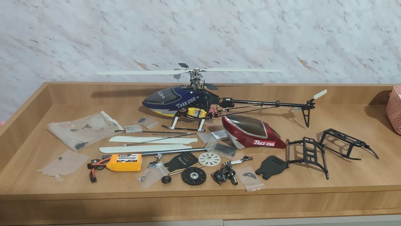 helicóptero t rex 250 - Foto 5