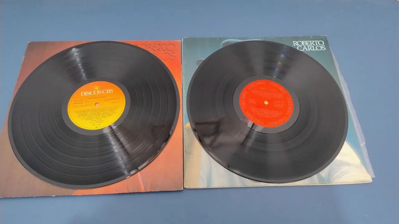 2 Discos Vinil Roberto Carlos, leia com atenção  - Foto 4