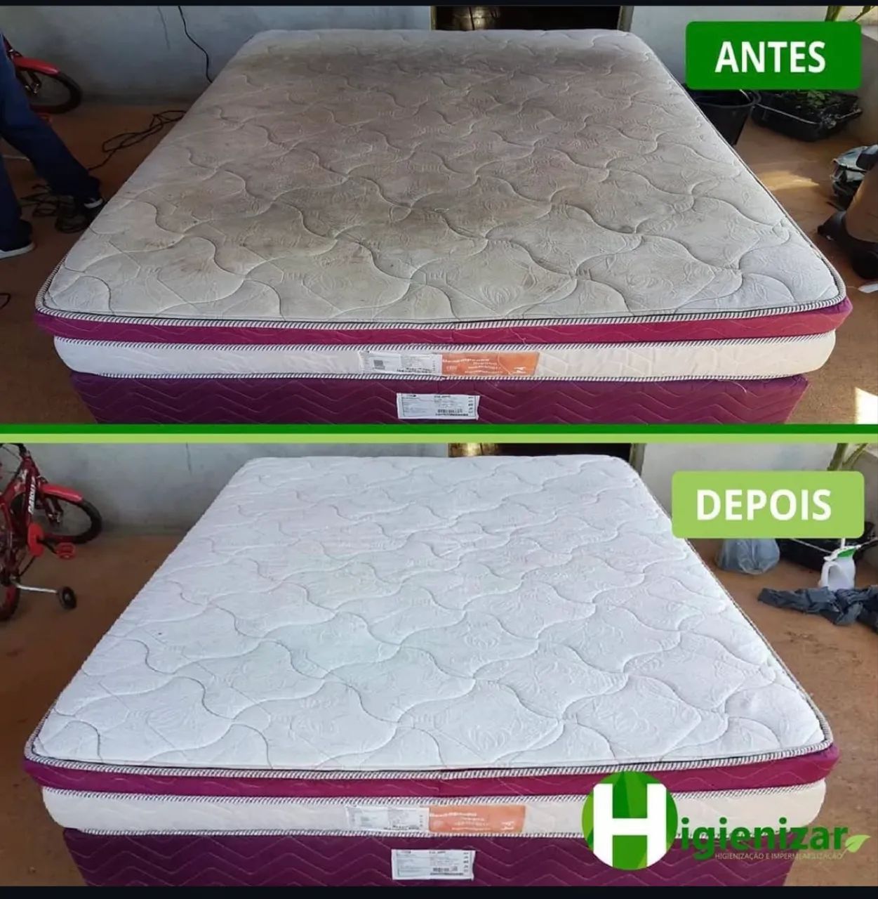 LAVAGEM DE ESTOFADO A SECO