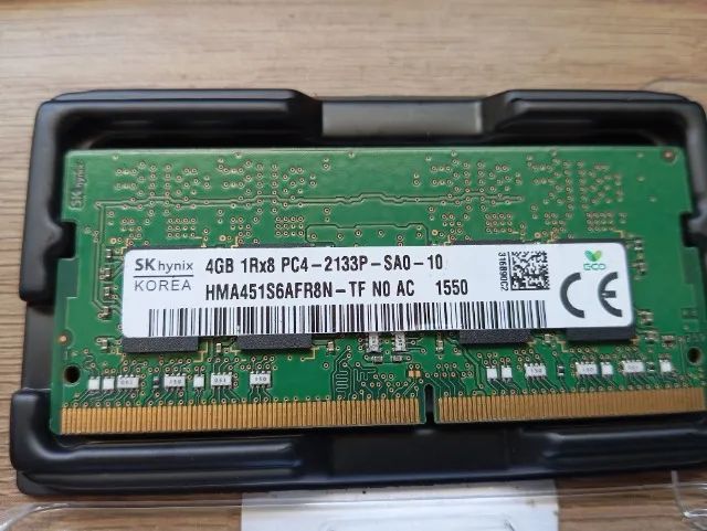 Memória RAM DDR4 4G para notebook, kit com 3pentes  - Foto 2