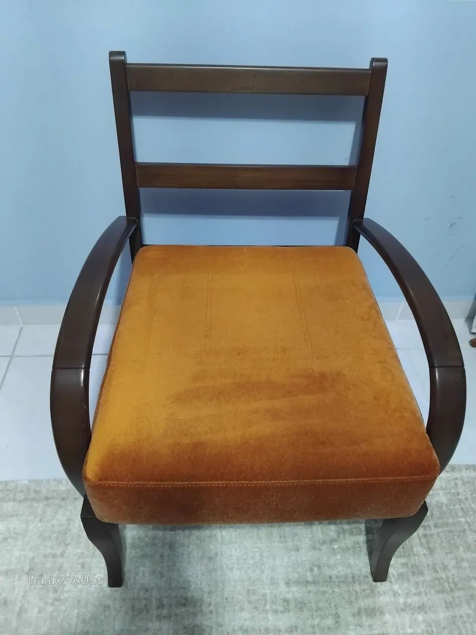 Poltrona Trevisan com tecido Quaker - Foto 2