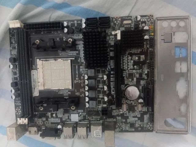 placa mae + processador+ coller  - Foto 5