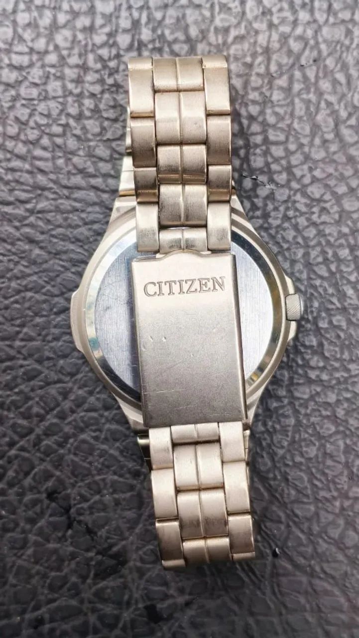 Relógio Citizen Eco -Drive Titanium GN-4-S, 39mm Japan - Foto 5