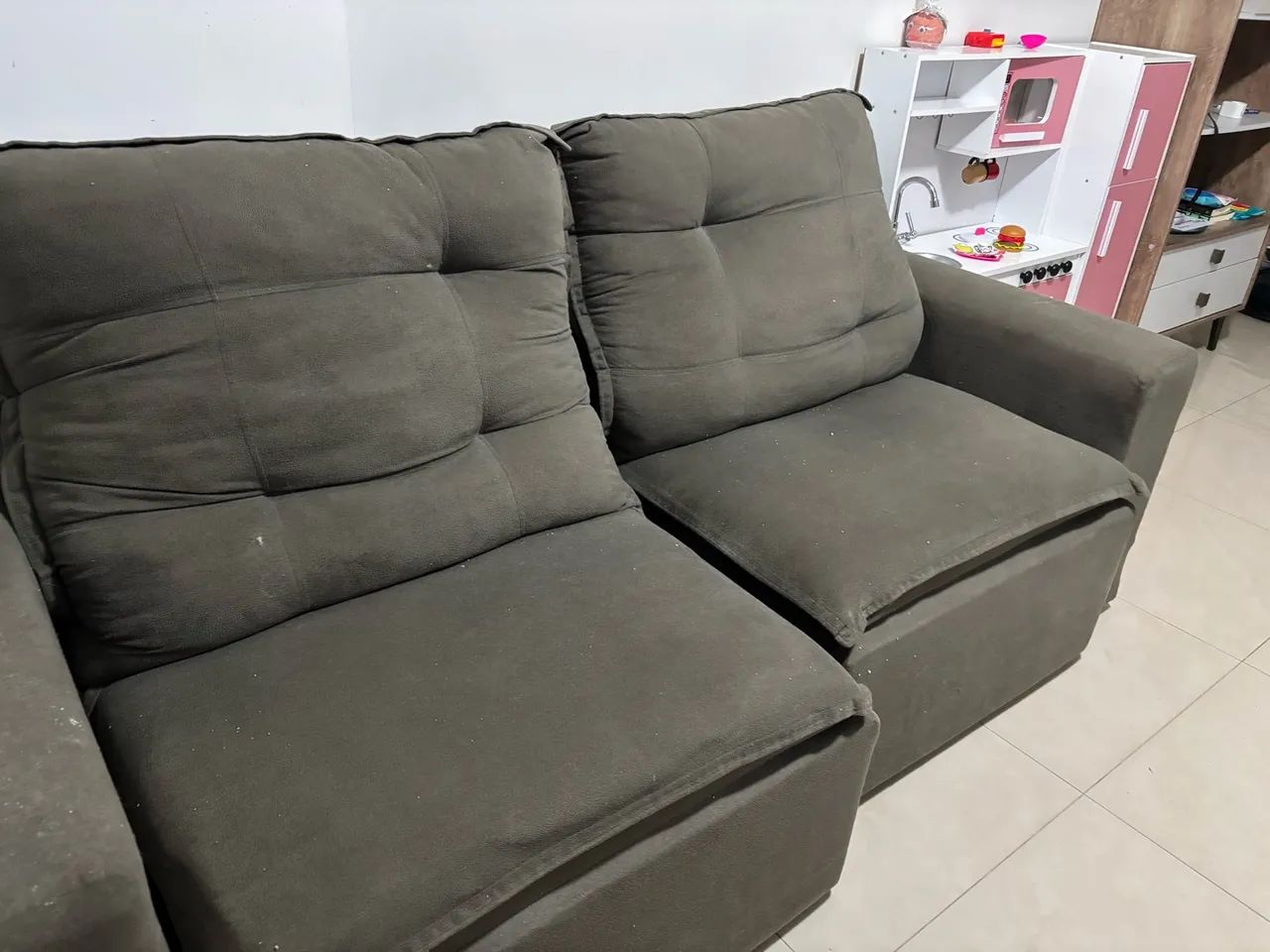 Super Oferta sofá retrátil  - Foto 4