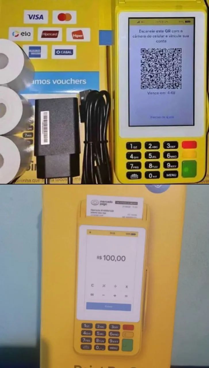 Máquinas de cartão mercado pago retirar em Nilopolis 