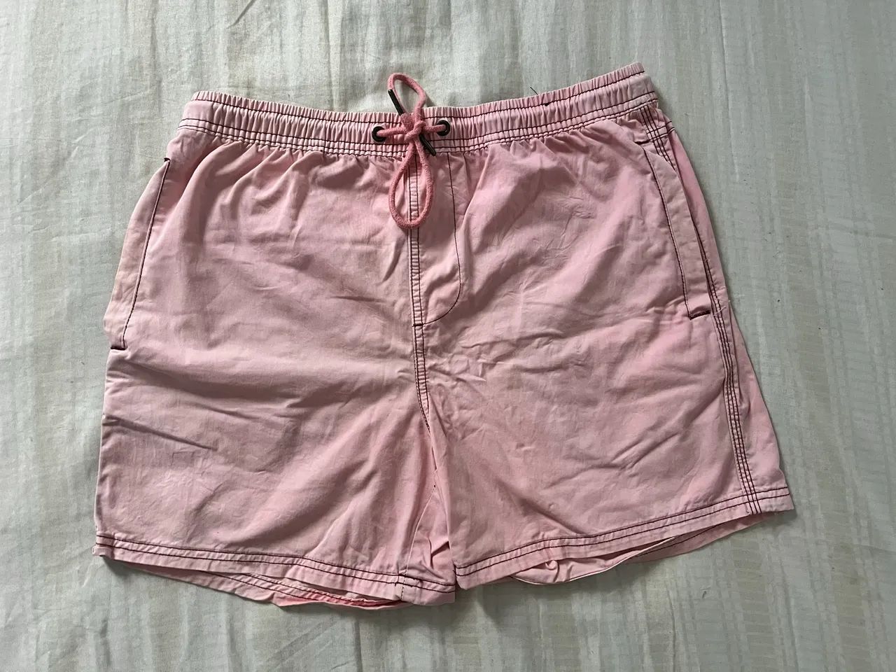 Short rosa masculino P