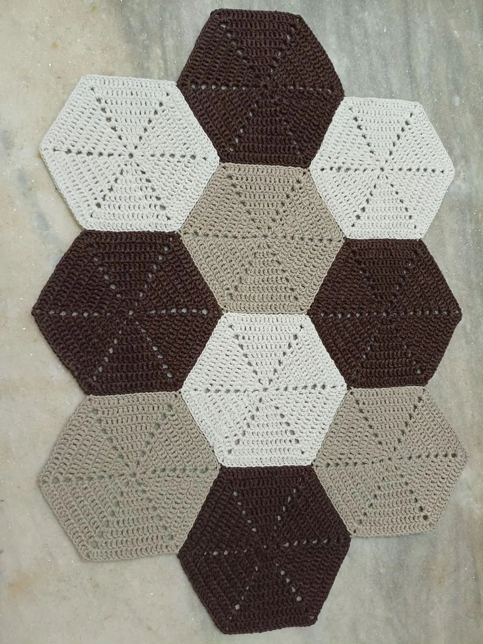 Tapetes de crochê 