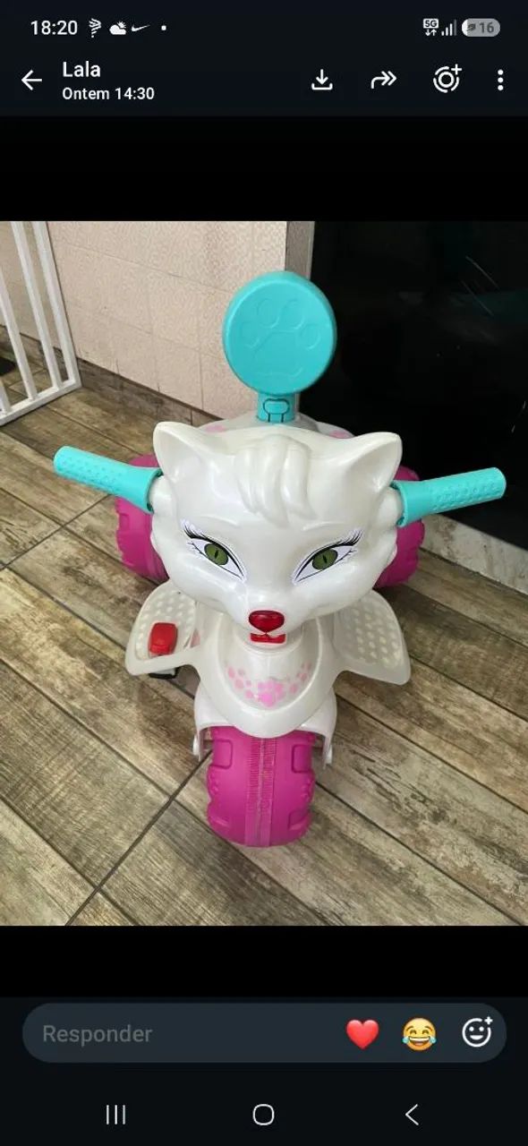 Moto elétrica infantil  - Foto 3