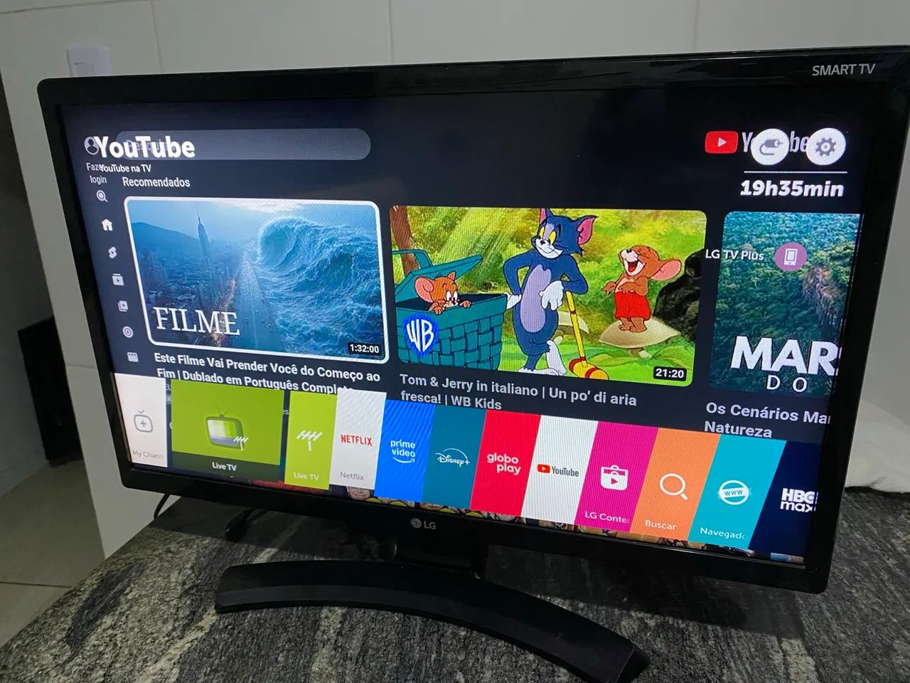 TV LG Smart 24 polegadas Perfeita. ACEITO CARTÃO  - Foto 3