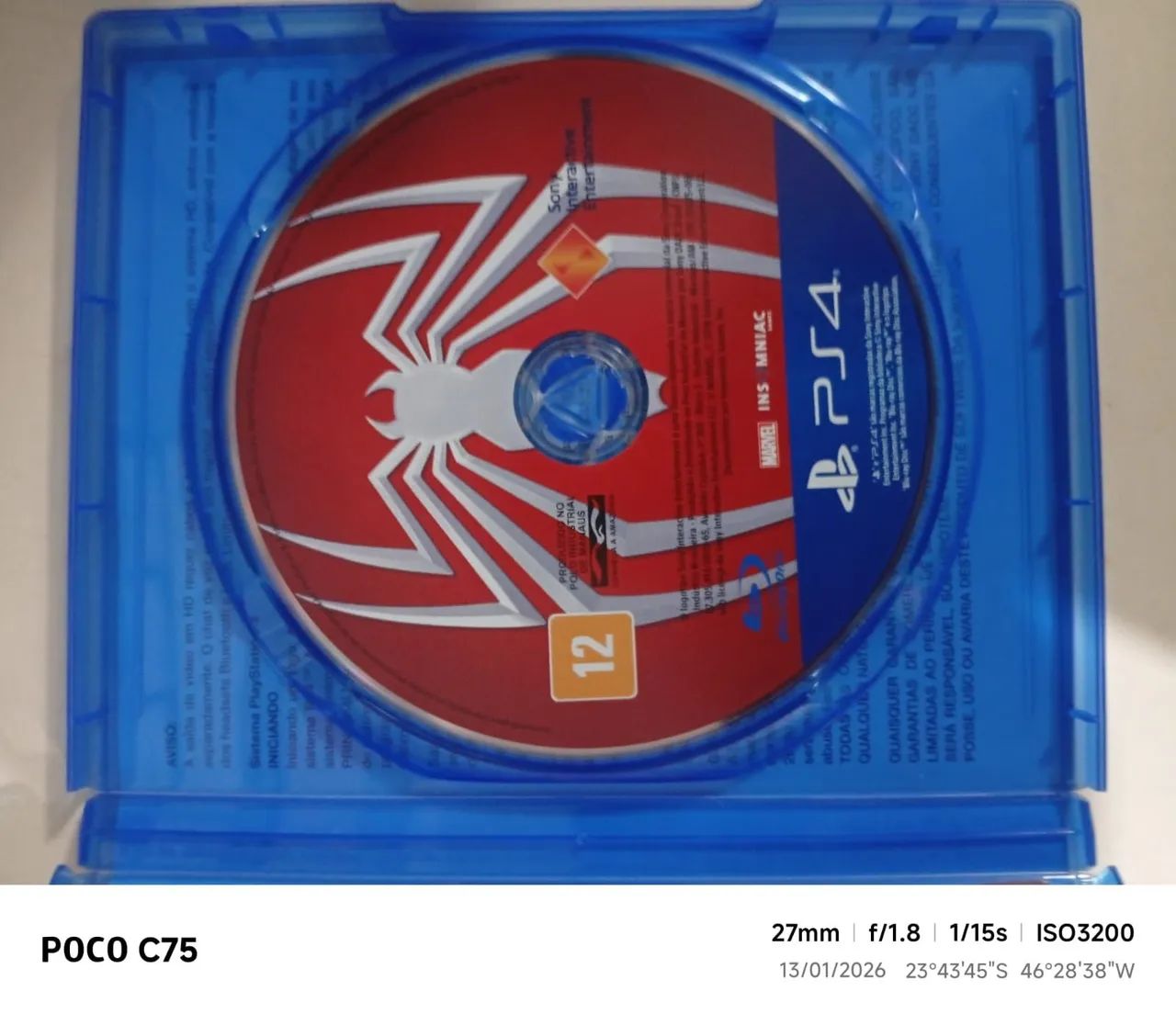 Jogo play 4 spider-man - Foto 2