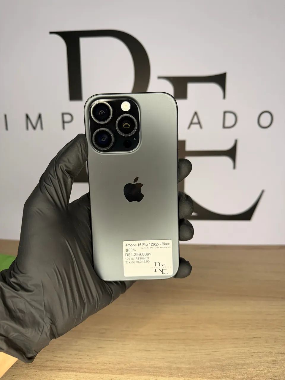 Vendo iPhone 16 PRO 128GB BLACK - SEMINOVO - Foto 5