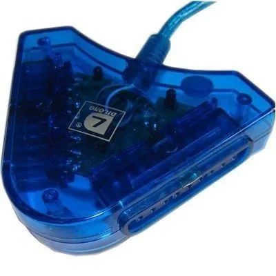 Conversor de Controle Playstation 1 e 2 para PC USB - Foto 5