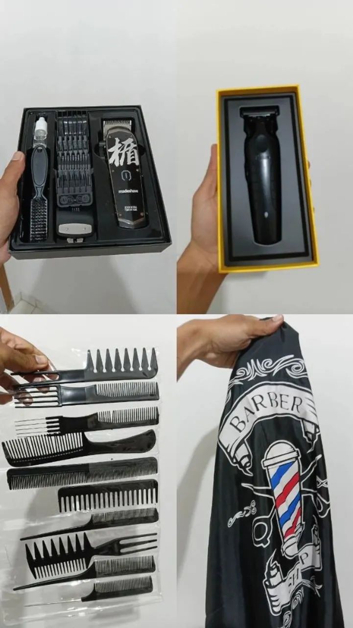 Kit para barbeiro 