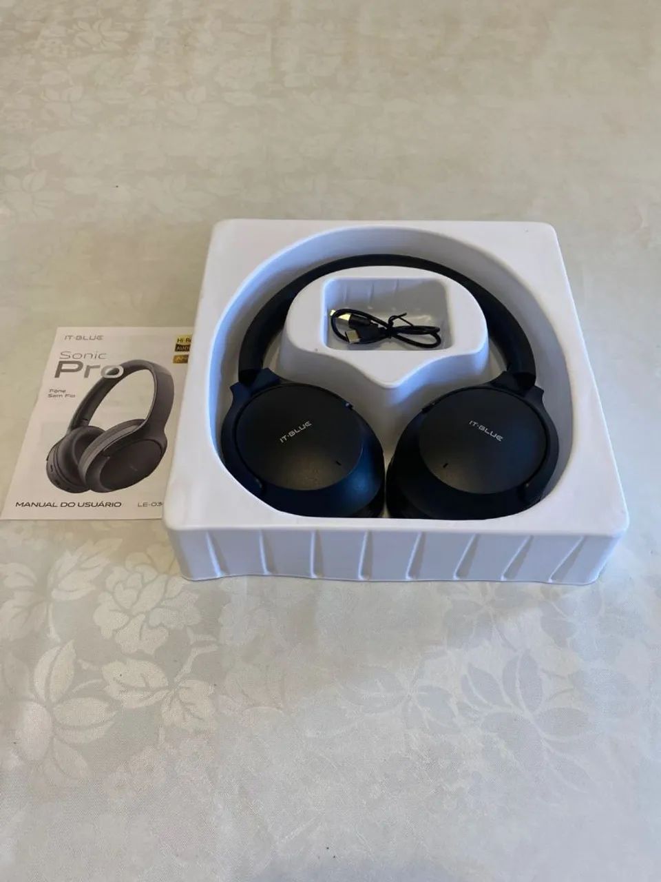 Fone de ouvido bluetooth Sonic Pro LE-0302 - Foto 2