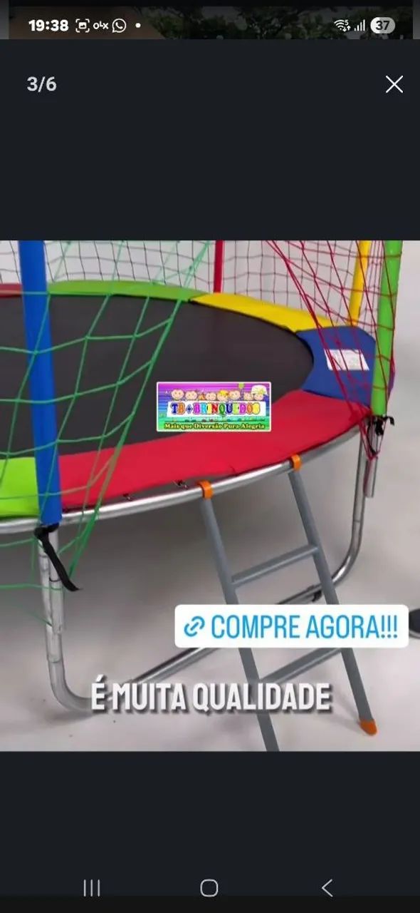 Cama elástica,pula pula ,piscina de Bolinhas  - Foto 3