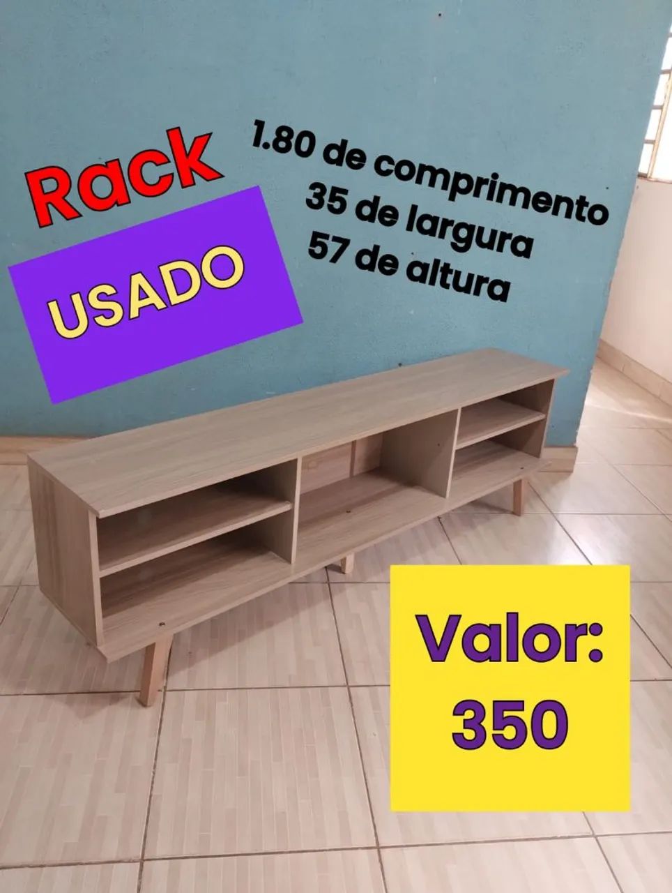 Rack 1.8m - ENTREGO 