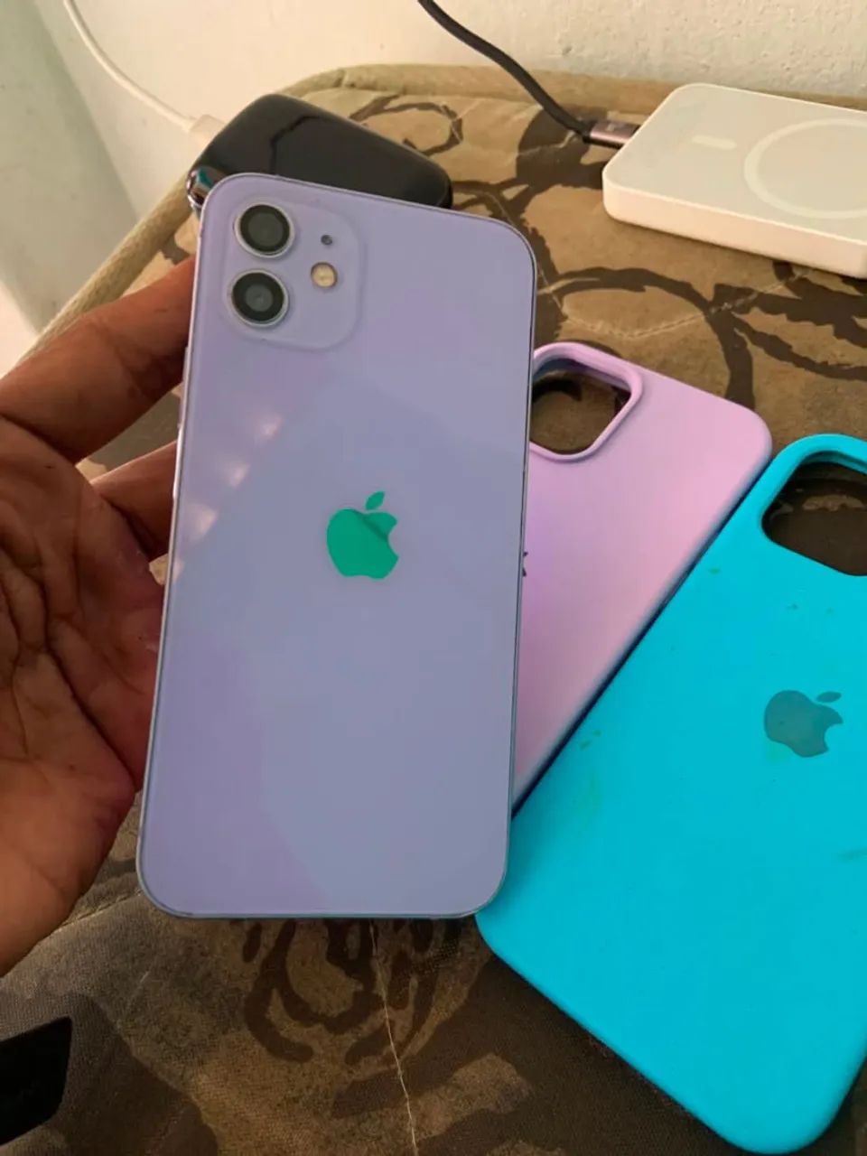 iPhone 12 normal Roxo ? - Leia a descrição  - Foto 4