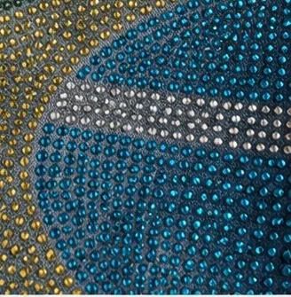 Shorts Jeans Brasil com Strass - Copa do Mundo - Foto 5