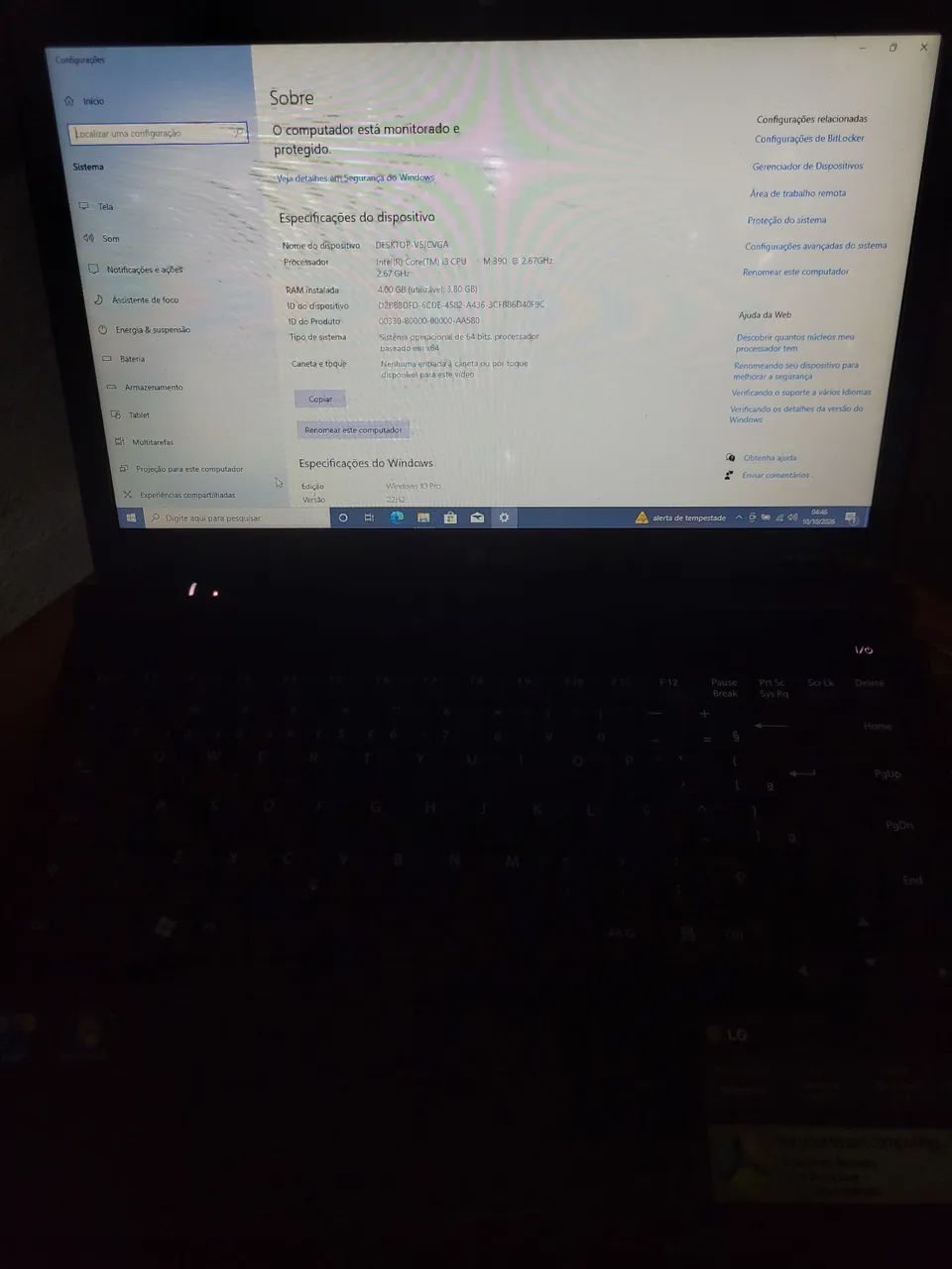 Notebook LG 500GB HD 4Gb Ram - Foto 3