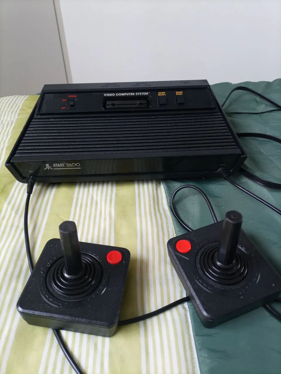 Atari 2600S Polyvox + jogos + 02 controles