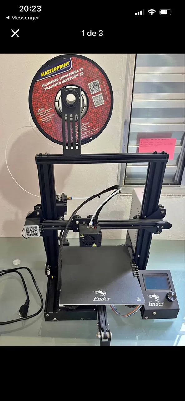 Impressora 3D troco por ps5 - Foto 2