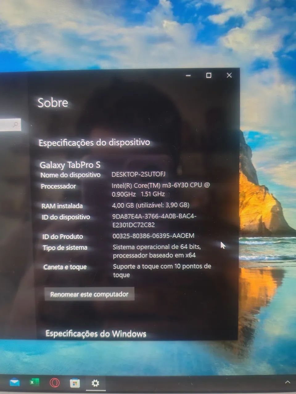 Tablet Galaxy TabPro S Desktop  - Foto 2