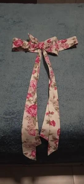 Kit com 2 Faixas Florais (Rosa e Azul)