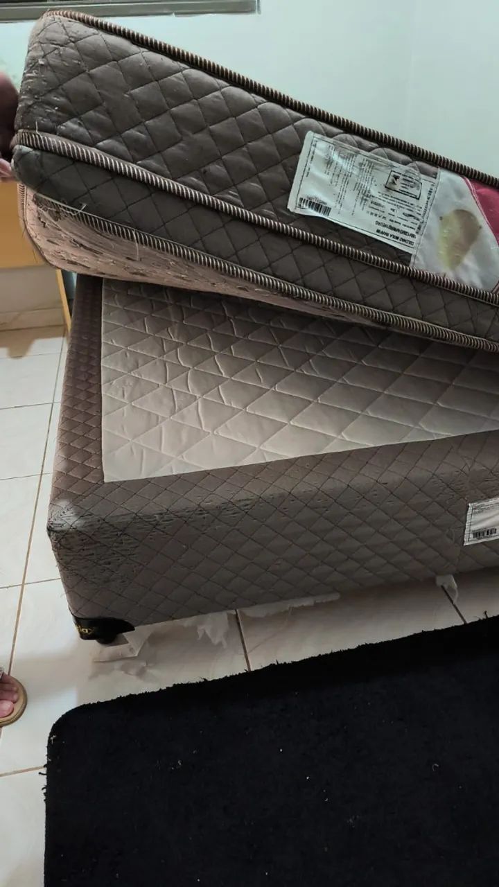 Cama de Casal com colchão - Foto 4