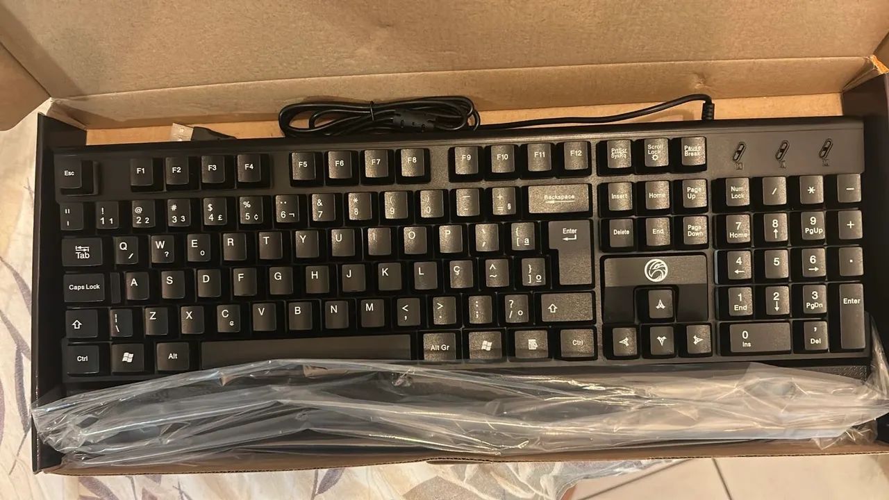KIT Mouse e Teclado Gamer RGB - Foto 4