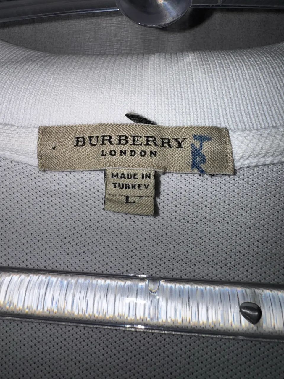 Camisa Burberry Polo original branca - Foto 4