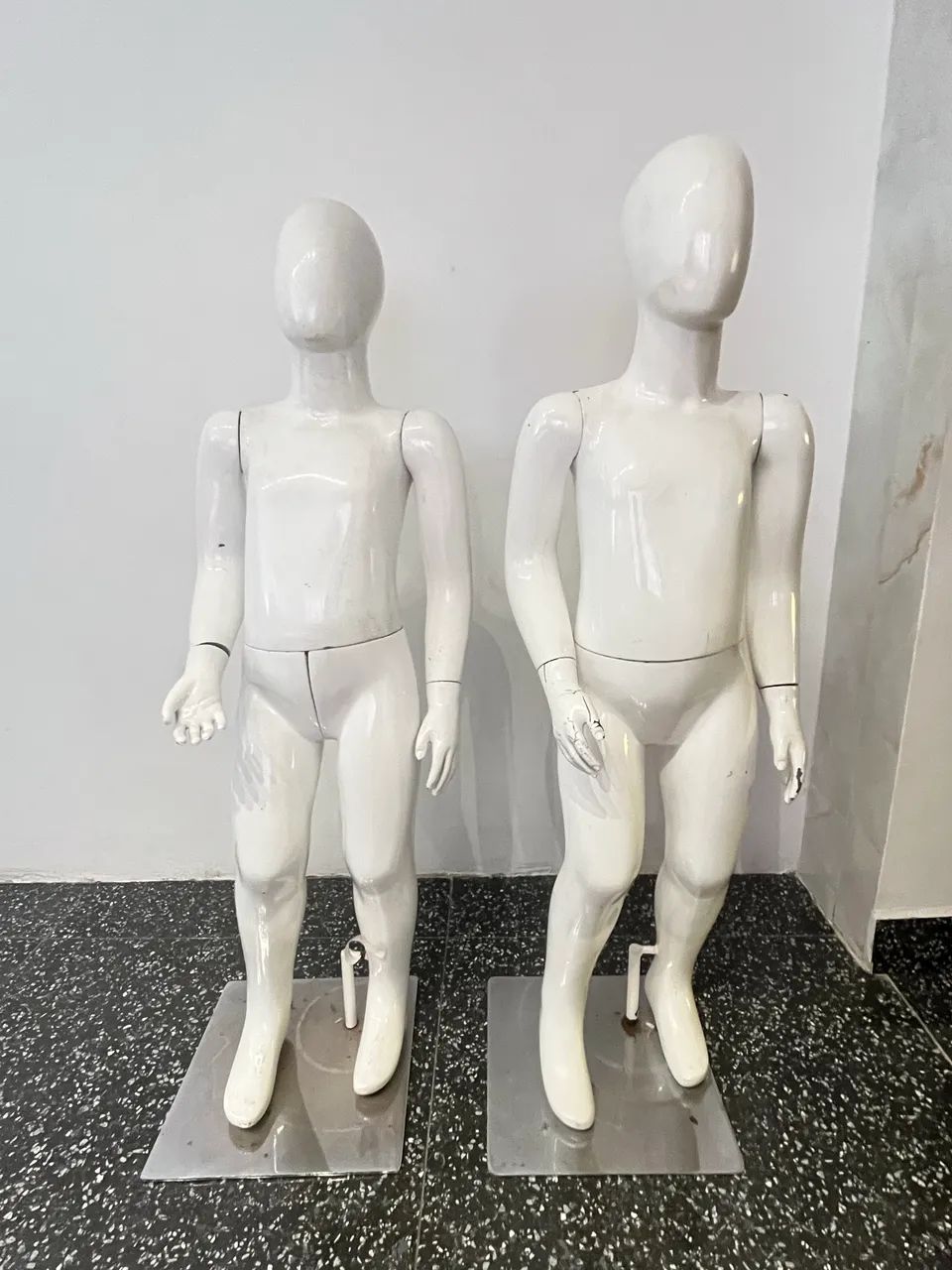 Manequim Corpo Inteiro Feminino e Masculino - Branco