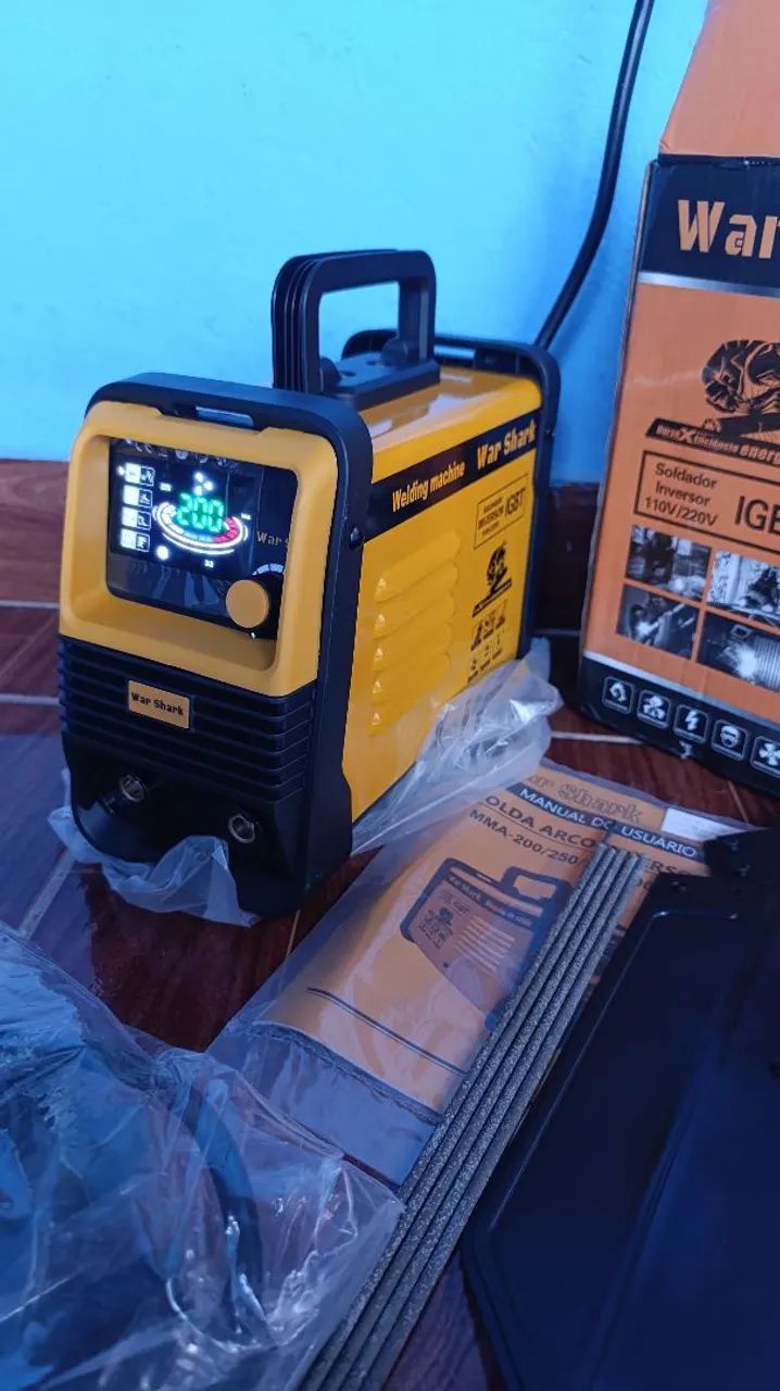 Máquina de solda 200A Bivolt  - Foto 4