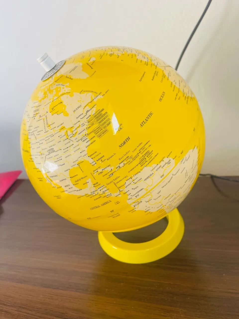 Globo Mapa Mundi Giratório 