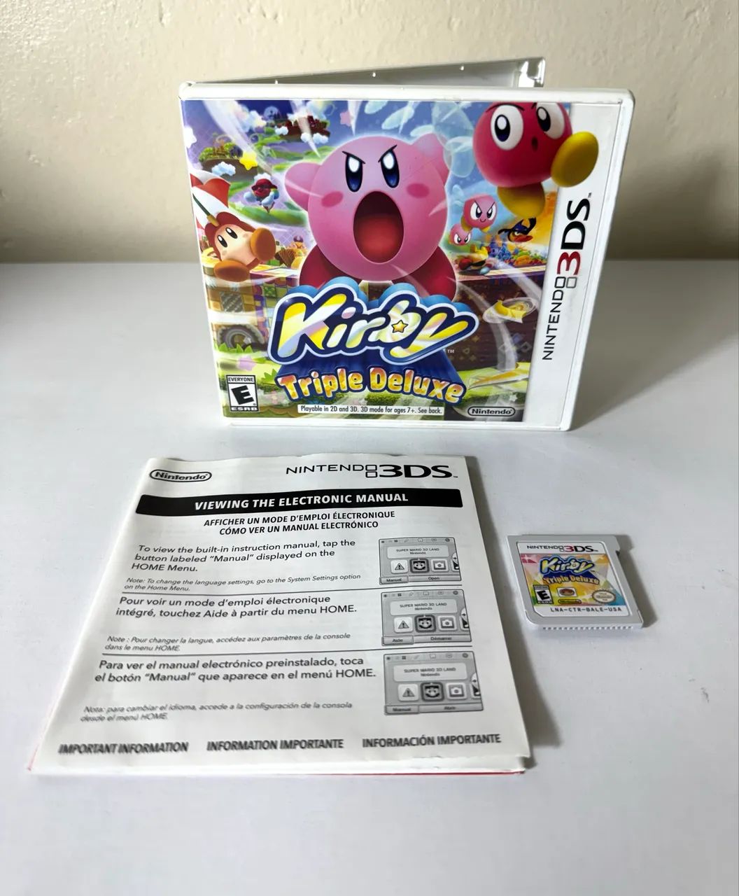 Kirby?s Nintendo 3Ds