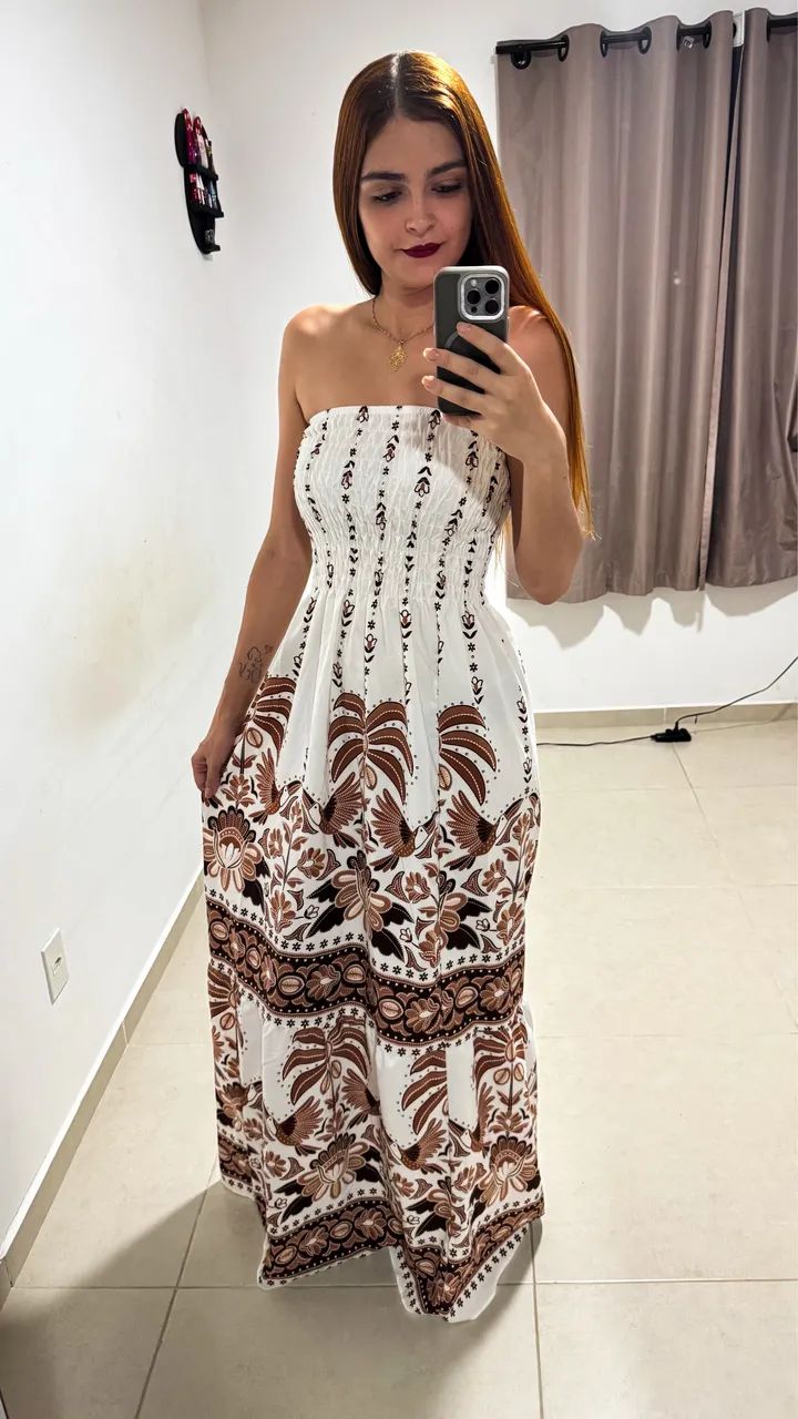 Vestido longo farm - Foto 5
