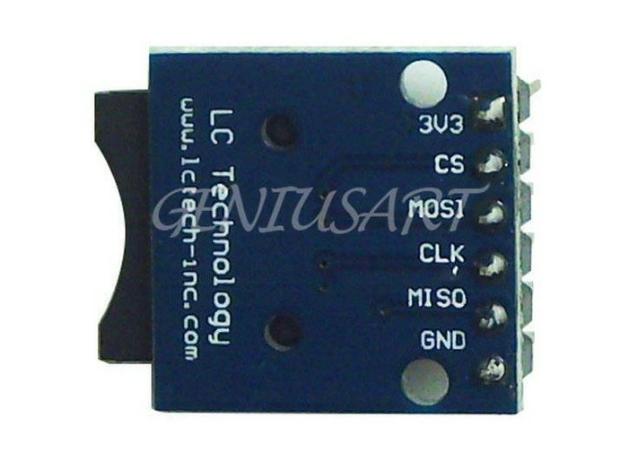 COD-AM115 Modulo Leitor De Cartão Micro Sd Arduino Automação Robotica - Foto 2