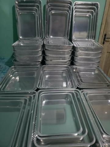 Conjunto de forma de bolo quadrada 4 peças - Foto 3