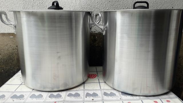 Caldeirão de alumínio pra feijoada 40 litros - Foto 2