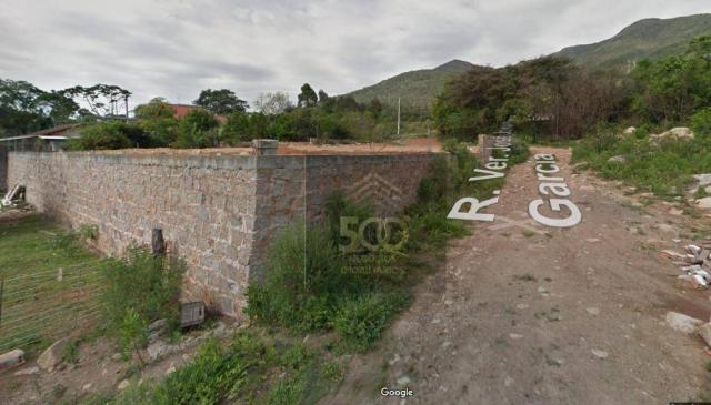 Te0005 - terreno à venda, 364 m² por r$ 170.000 - praia de fora - palhoça/sc